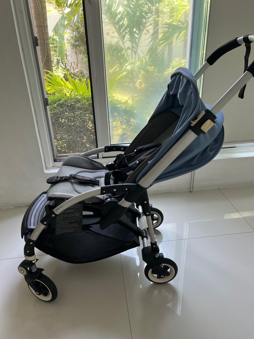 Bugaboo Bee3 (Category: Strollers) located in Malabon City. Submitted by mch125 (Listing ID 1364250832, Image 2). Description: bugaboo bee3 lightly used but has been stored a long time so shows age. strong durable stroller, easy to push, a bit heavy but the suspension and ride of this stroller is very good..