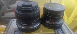 Canon RF 18-45 and TT artisan 35 mm (RF mount)