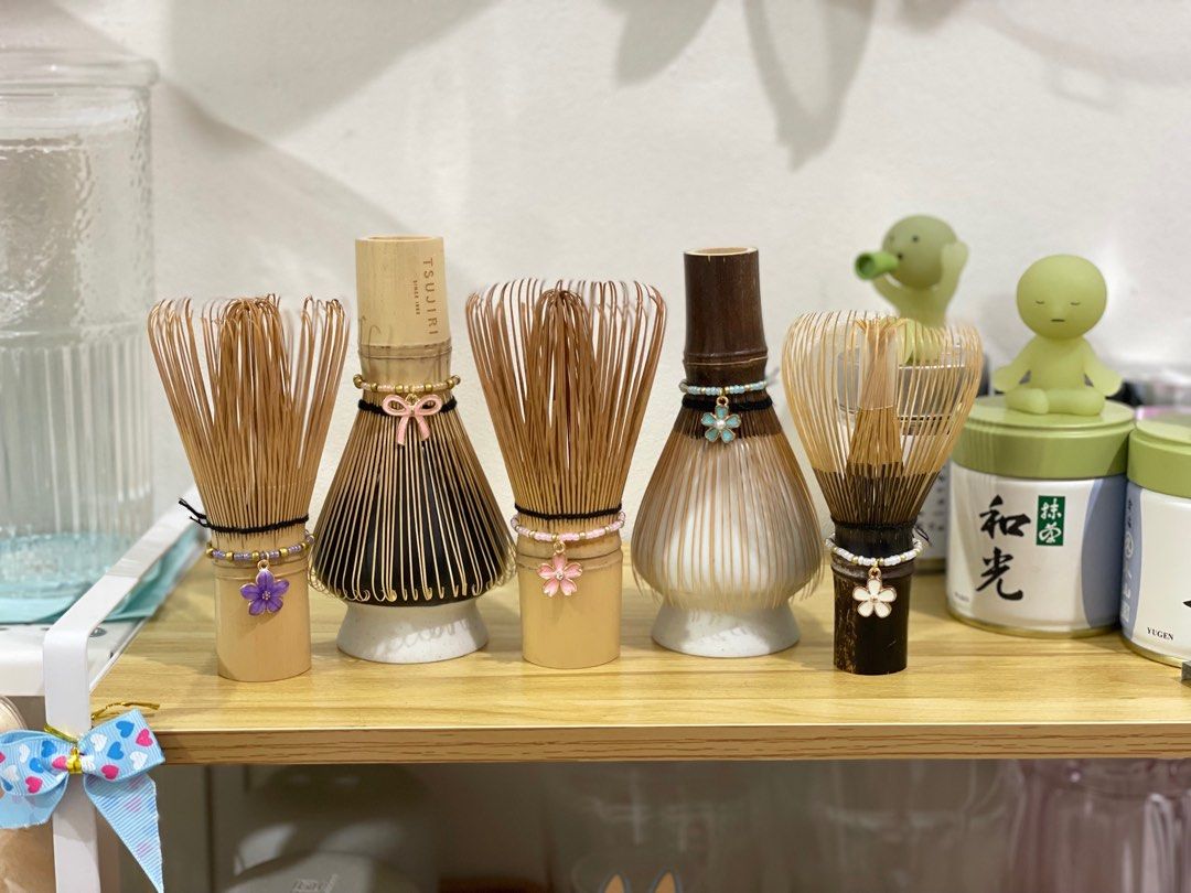 Chasen charm Matcha whisk charm (Category: Other Kitchenware & Tableware) located in Manila. Submitted by rjosellean42857 (Listing ID 1364302323, Image 2). Description: New batch of Chasen Charms are here! ✨ Give your matcha whisk a cute little upgrade for just ₱150! Send us a message to place your order. Limited stocks available. don’t miss out! Location: Pasig City Mode of Delivery: Lalamove / Grab J&T (outside Metro Manila) Mode of Payment: BD