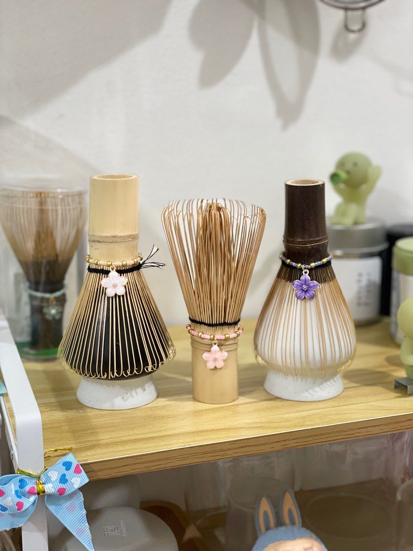 Chasen charm Matcha whisk charm (Category: Other Kitchenware & Tableware) located in Manila. Submitted by rjosellean42857 (Listing ID 1364302323, Image 1). Description: New batch of Chasen Charms are here! ✨ Give your matcha whisk a cute little upgrade for just ₱150! Send us a message to place your order. Limited stocks available. don’t miss out! Location: Pasig City Mode of Delivery: Lalamove / Grab J&T (outside Metro Manila) Mode of Payment: BD