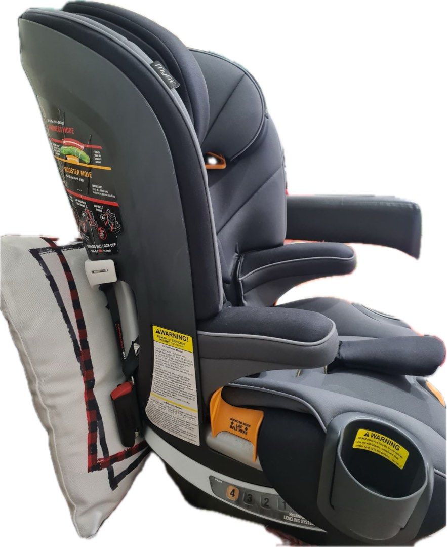 Chicco MyFit Harness + Booster Car Seat (Category: Car Seats) located in Quezon City. Submitted by zalika29 (Listing ID 1364325849, Image 3). Description: Chicco MyFit Harness + Booster car seat Harness Mode: For children 2 years and older, weighing 25-65 lbs and up to 54 inches tall. Booster Mode: For children 4 years and older, weighing 40-100 lbs and between 38-57 inches tall. Key features include: * DuoGuard side-impact protection system. * E