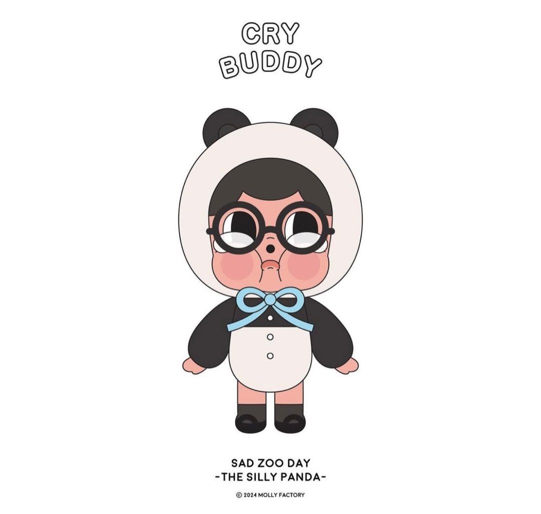 crybuddyパンダ&crybaby vacation mode on×12個 CRYBABY Vacation Mode