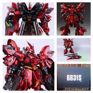 Daban Sazabi metallic finish Ver. ka MG 1/100 Gundam mecha robot model kit toys action figure  collect