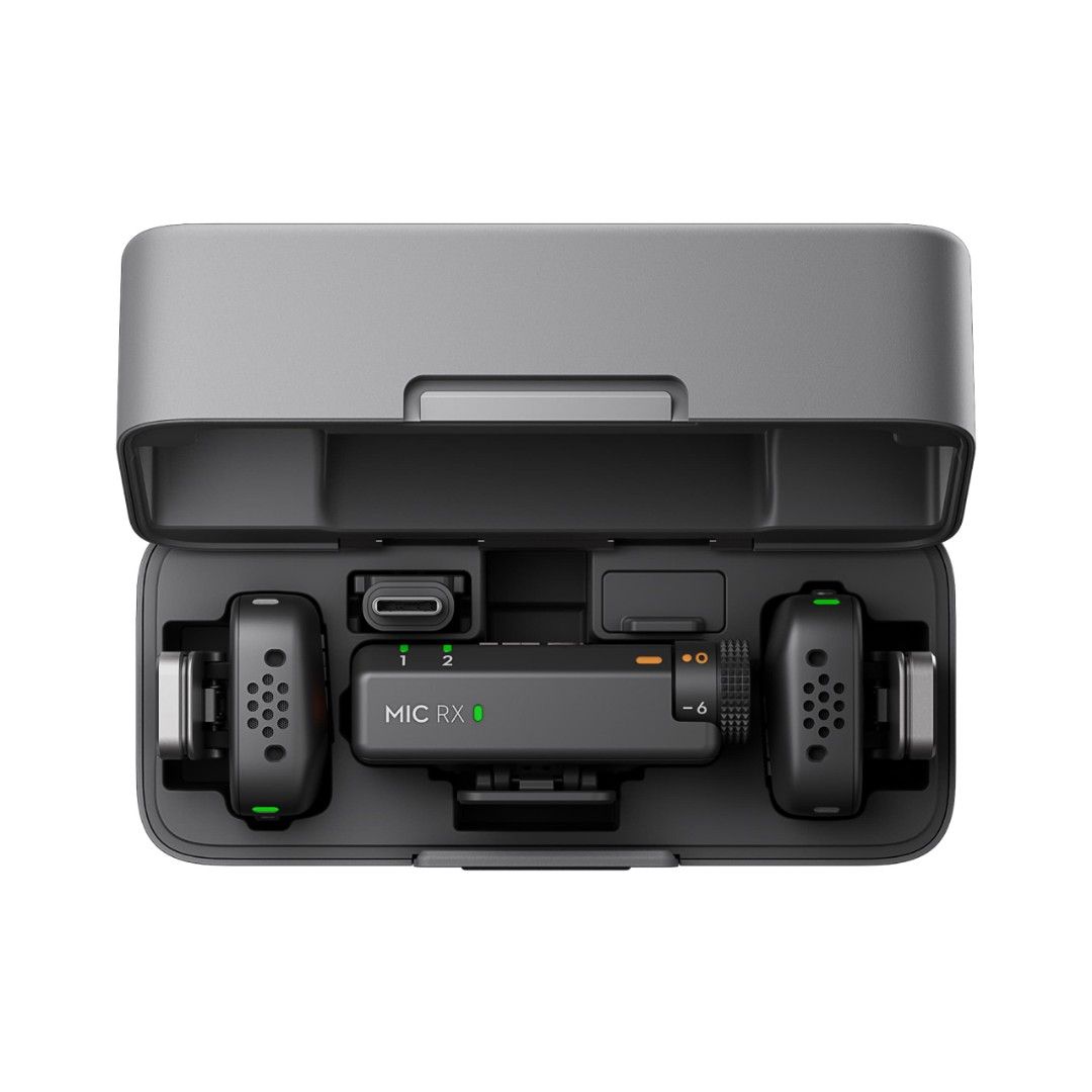 DJI Mic Mini (2 TX + 1 RX + Charging Case) Wireless Microphone63222272291585111