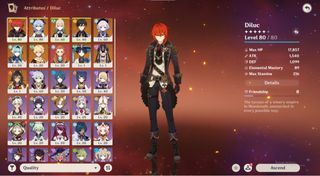 Genshin Impact account for sale