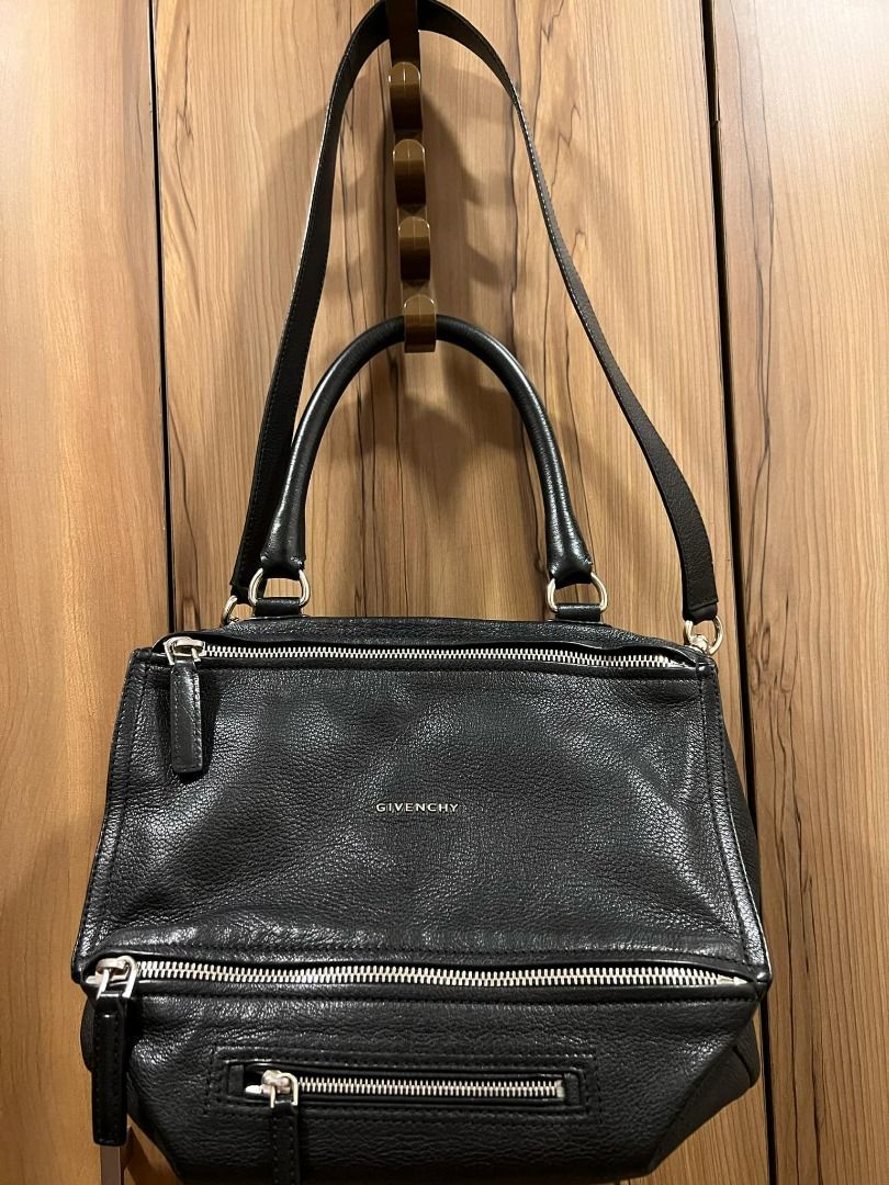 Givenchy Pandora (Category: Luxury Bags & Wallets) located in Makati City. Submitted by andre_esque (Listing ID 1364284726, Image 1). Description: Authentic Givenchy Pandora (Medium) Calfskin leather Excellent condition. Comes with dustbag and care cards..