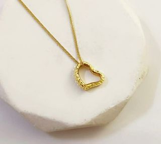 Gold Heart Necklace