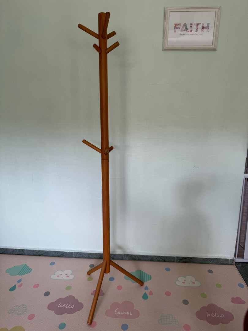 Muji hangers with solid wood , Furniture & Home Living, Furniture ...