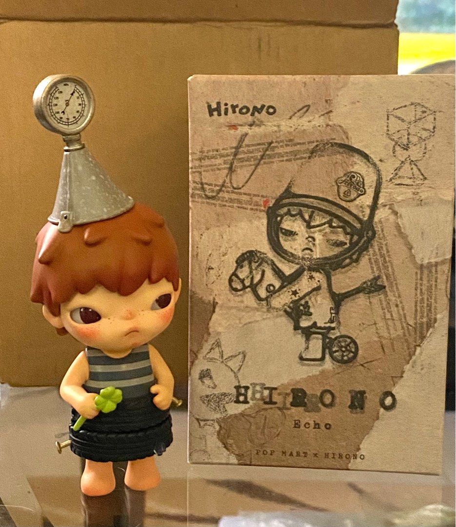 Hirono Echo Get Lucky (Category: Designer & Blind Box Toys) located in Las Pinas. Submitted by baeksilog (Listing ID 1364263397, Image 1). Description: Pop Mart Hirono Echo Series -Get Lucky Ver. -Complete Inclusions w/ BNF -In Great Condition ₱600 + sf.