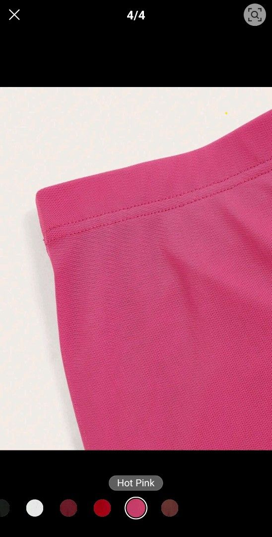 Hot Pink Mesh Skirt XS (Category: Skirts) located in Caloocan City. Submitted by arly99571 (Listing ID 1364281665, Image 2). Description: RFS: closet clean up Please help your girl na lumuwag na ang cabinet!!! MOD: Grab (paid by the buyer) MOP: Bank Transfer ONLY Loc: South Caloocan.