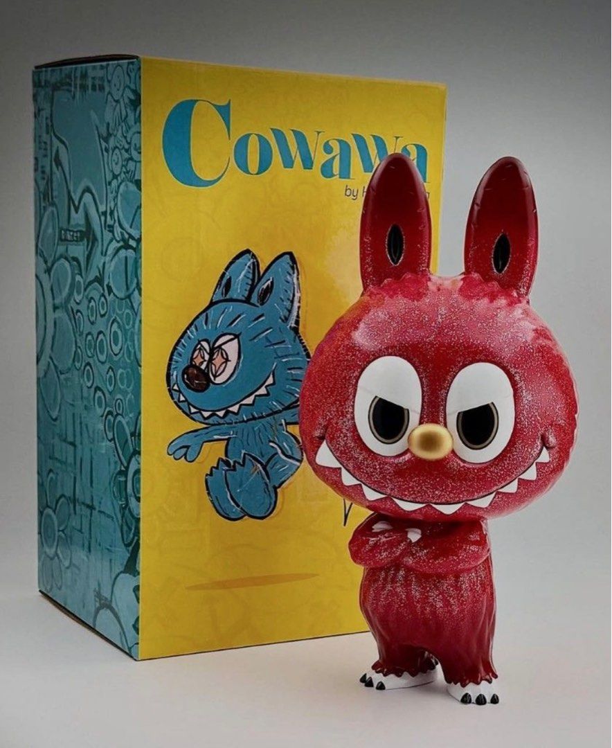 How2work Cowawa Kasing Lung Labubu, 興趣及遊戲, 玩具& 遊戲類 How2work Cowawa Kasing Lung Labubu, 興趣及遊戲, 玩具& 遊戲類