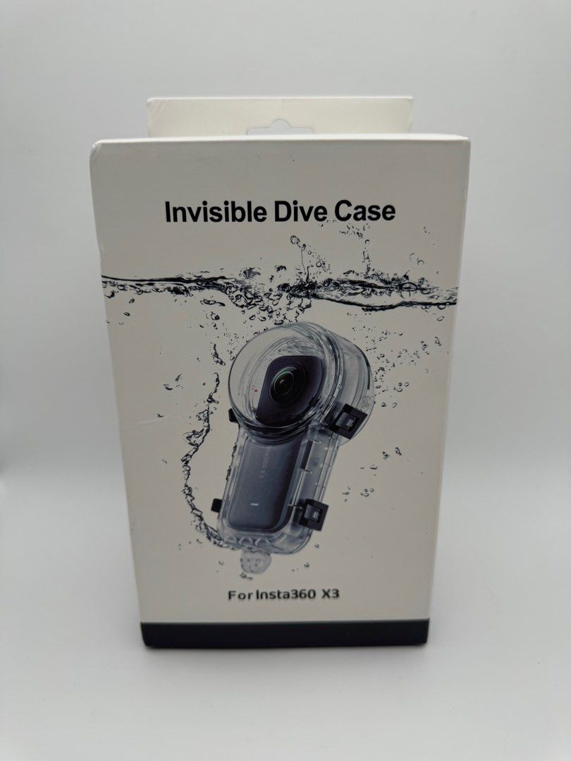 INSTA360 X3 INVISIBLE DIVE CASE (Category: Other Photography Accessories) located in Makati City. Submitted by jc.cuerdo (Listing ID 1364368705, Image 1). Description: INSTA360 X3 INVISIBLE DIVE CASE Note: Secure the Invisible Dive Case tightly with the screw when mounting on the Invisible Selfie Stick. Keep them in a straight line to prevent the Invisible Selfie Stick being visible in the footage. Compatibility: INSTA360 X3 Completely invisible 