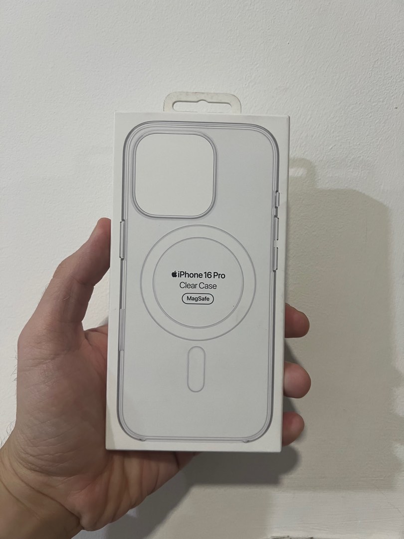 Iphone 16 pro clear case magsafe original ibox, Telepon Seluler ...