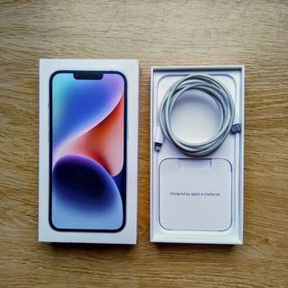 Apple iPhone 14 Blue 256GB Factory Unlocked – Original Brand New Not Repaired or Refurbished – Openline iOS Smartphone – Works with Globe TM Smart Talk N Text DITO – Authentic Apple iPhone PH Version