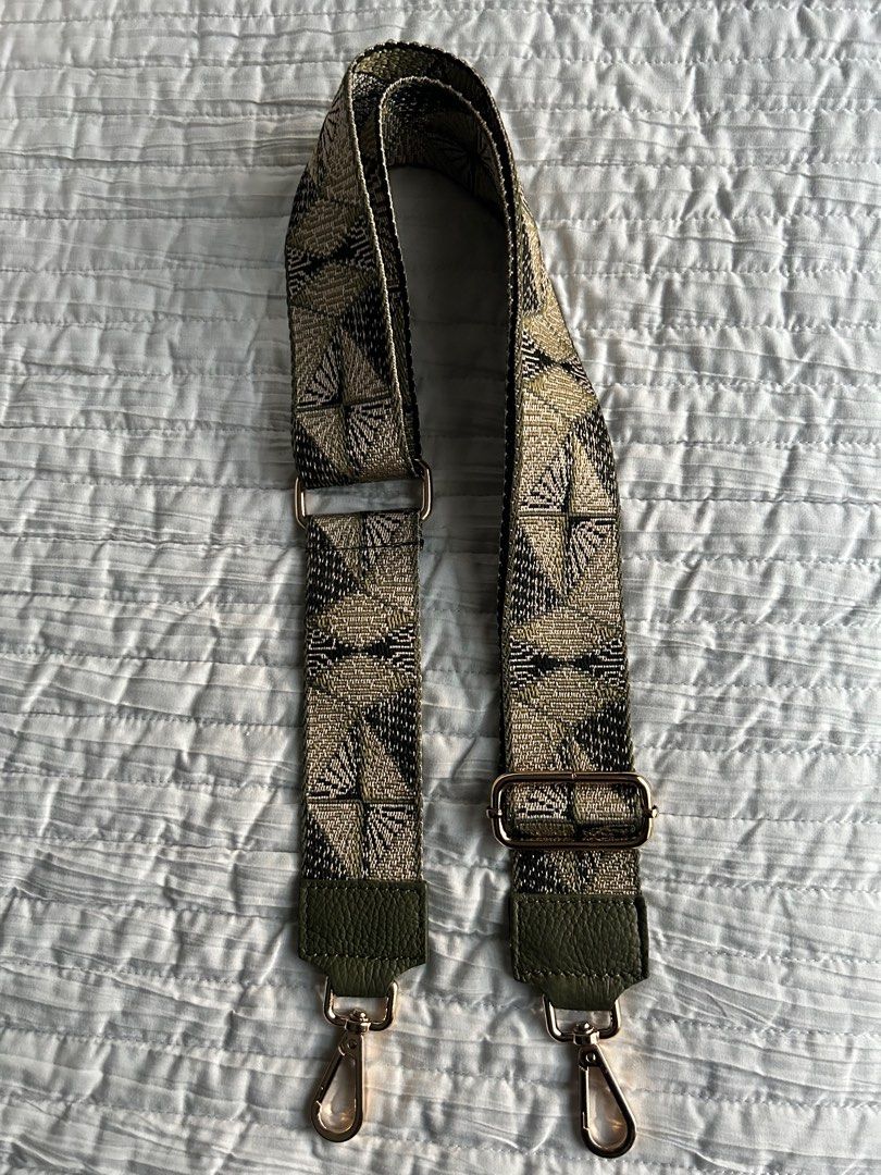 Italian Bag Strap - Olive Green (Category: Cross-body Bags) located in Taguig. Submitted by nesafisha (Listing ID 1364397910, Image 2). Description: High-quality bag strap with genuine Italian leather , Made in Italy. .