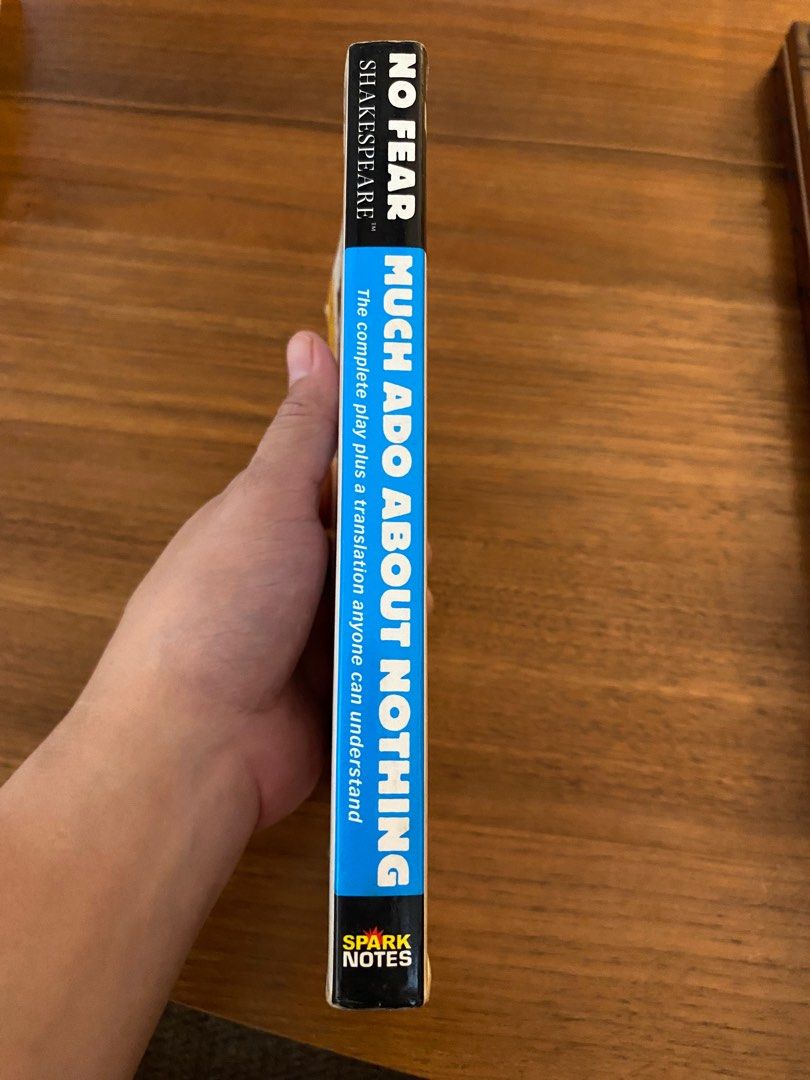 Much Ado About Nothing with Translation (Category: Storybooks) located in Quezon City. Submitted by practicalnanay (Listing ID 1364402823, Image 3). Description: Much Ado About Nothing By Shakespeare, with Translation Buyer pays shipping fee via Lalamove/Grab (for same day) or J&T/LBC (if not rush) Pickup location: 1st Laguna St, Tandang Sora QC #fictionbooks #novel #decluttering #prelovedbooks .