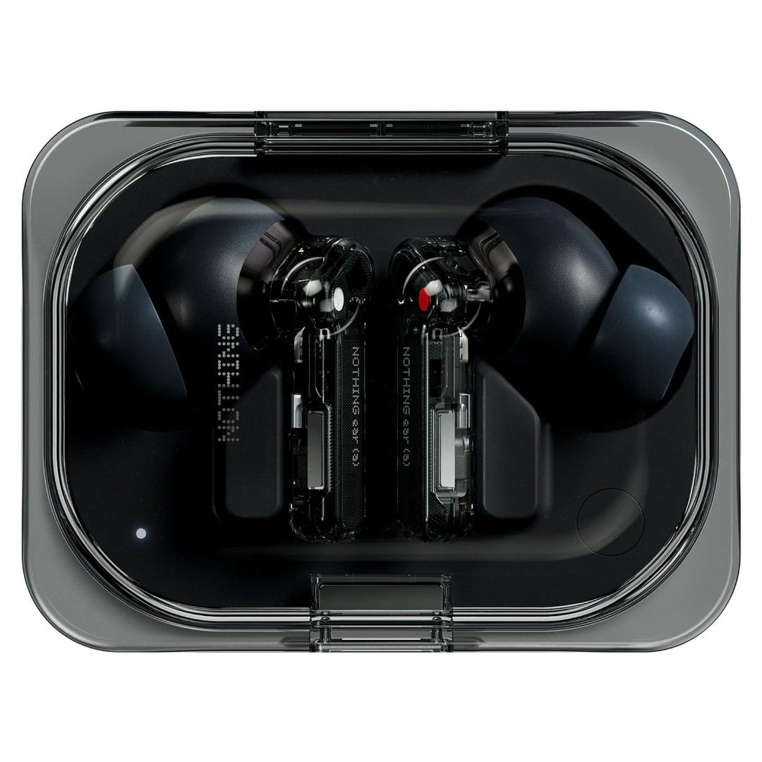 Nothing ear a earbuds (Category: Earphones) located in Singapore. Submitted by gx2318 (Listing ID 1364359715, Image 1). Description: new with pouches and case box.. selling due to lack of bass...