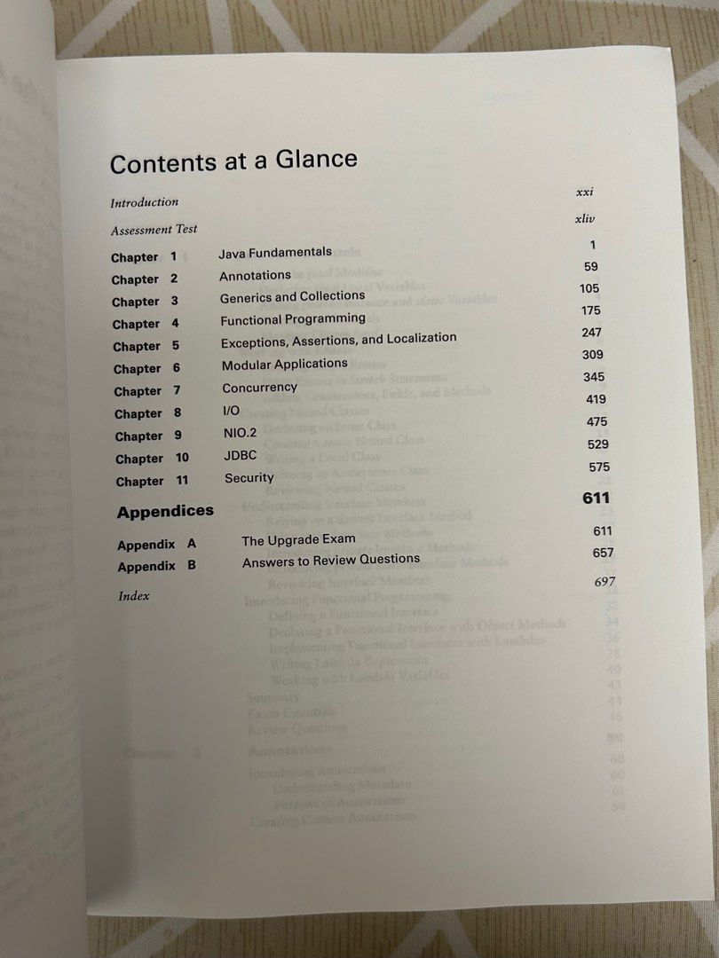 OCP Java SE11 Exam Study Guide （分類：教科書）位於 Hong Kong。 由 daz123123 提交（商品編號 1364331454，圖片 2）。簡介： OCP Oracle Certified Professional Java SE 11 Programmer II Study Guide。