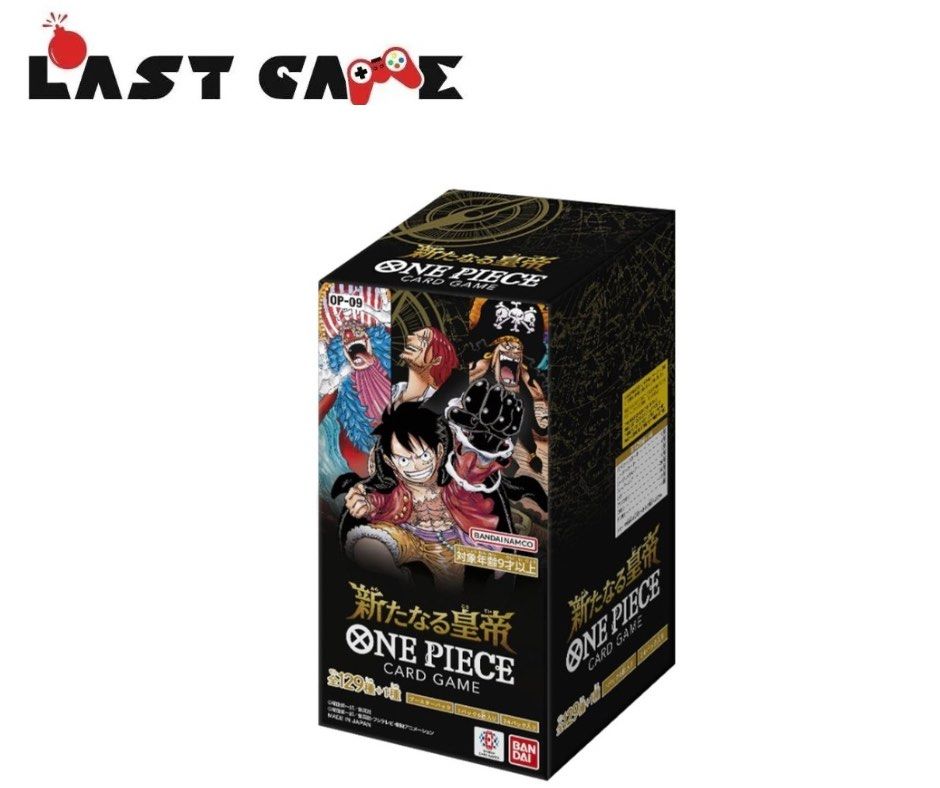 One Piece Card Game Four Emperors [OP-09] Case (Category: Card Boxes & Cases) located in Singapore. Submitted by lastgame (Listing ID 1298395022, Image 1). Description: One Piece Card Game Four Emperors [OP-09] 1 case (12 boxes) $2500 T.ele @Lastgamesg 📍Self collect at Bedok Reservoir Road 🚚📦 Qxpress delivery $8.