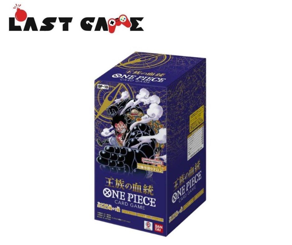 One Piece Card Game Royal Blood OP-10 (Category: Card Boxes & Cases) located in Singapore. Submitted by lastgame (Listing ID 1331039107, Image 1). Description: One Piece Card Game Royal Blood OP-10 1 box $100 T.ele @Lastgamesg 📍Collect at Bedok Reservoir Road 🚚📦 Qxpress delivery $6.