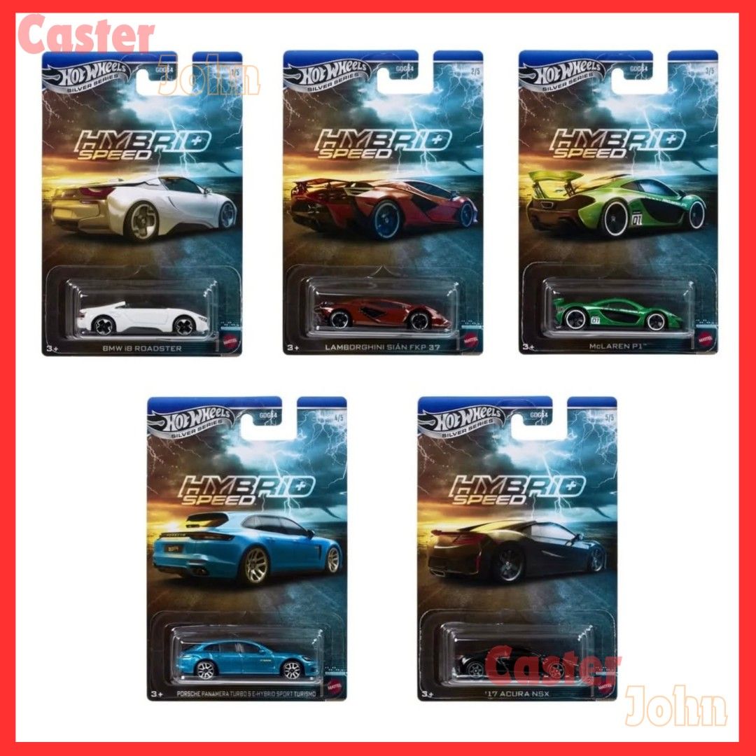 PREORDER Hot Wheels Hybrid Speed Silver Series 2025 Collection ...