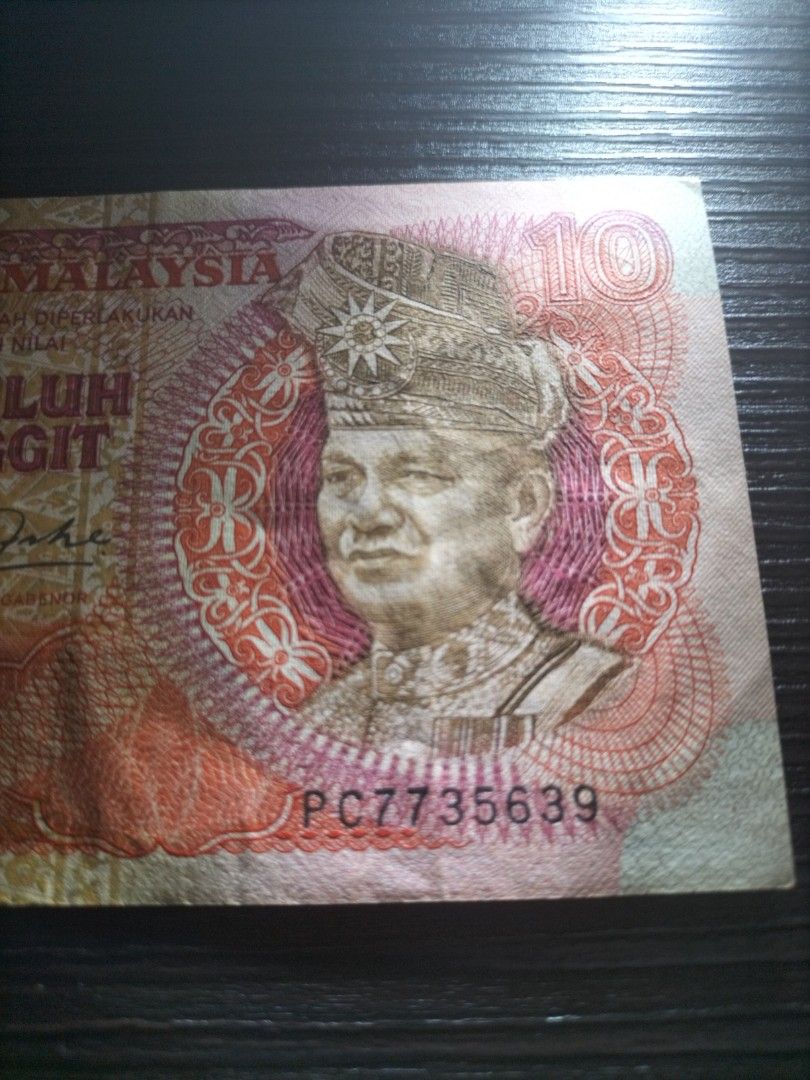 Rm10 Rm10 5th series banknote, Hobbies & Toys, Collectibles & Memorabilia ...