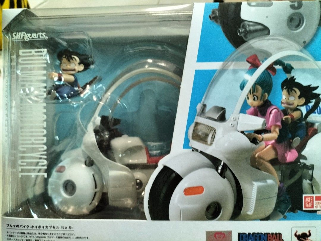 SHFiguart Bulma & Bulma's motorcycle (Reissue ), Hobbies & Toys, Toys ...