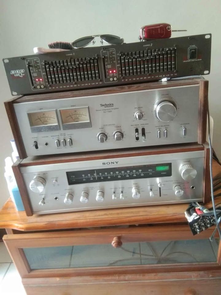 Technics model SU-7300 (Category: Soundbars, Speakers & Amplifiers) located in Iloilo. Submitted by eulneversee (Listing ID 1364345142, Image 1). Description: Technics model SU-7300 Price P30,000.00 Excellent condition Sony receiver model STR-7045 Price P25,000.00 Excellent condition Location Iloilo Delivery via AP Cargo airplane travel Pm me for details and actual unit video.