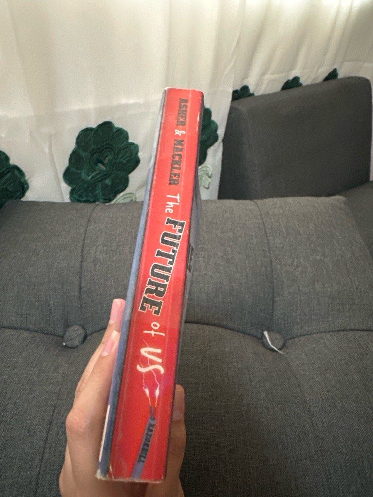 The Future of Us (Category: Storybooks) located in Makati City. Submitted by ralfunny (Listing ID 1364240639, Image 3). Description: Covered w adhesive plastic cover.
