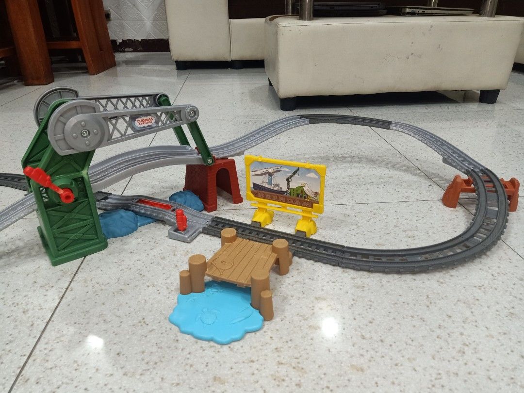 Thomas & Friends Bridge Lift Complete Tract only EUC No Train & Boat (Category: Vehicle & Diecast Models) located in Rodriguez. Submitted by gwenetrg (Listing ID 1364233494, Image 2). Description: Thomas & Friends Bridge Lift Complete Tract only EUC No Train & Boat 1500 PRELOVED San Jose Rodriguez Rizal Location REMINDERS: All items are PRELOVED/SURPLUS from U.K. , U. S. & Japan Kindly ''MANAGE YOUR EXPECTATIONS'' ALL ITEMS DECLARED AS IS ''WHAT 