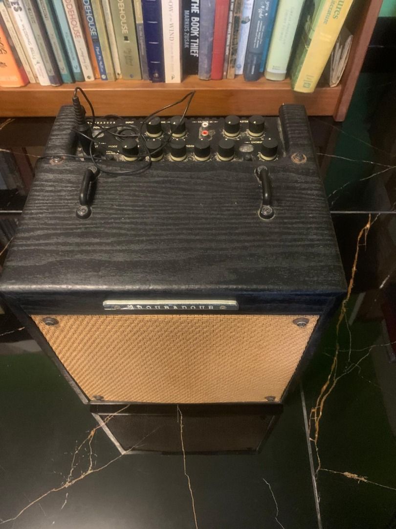 Troubadour Guitar Amplifier (Category: Soundbars, Speakers & Amplifiers) located in Singapore. Submitted by sharminisuthan (Listing ID 1364322365, Image 2). Description: Condition: 6.5/10 Original Price: $155 .