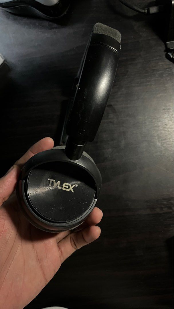 Tylex BT or Wired On-ear Headphones (Category: Headphones & Headsets) located in Rizal. Submitted by preowned_stuffs (Listing ID 1364295483, Image 3). Description: Tylex Headphones that can be used Wireless (bluetooth) or wired. The wireless BT uptime is not measured/tested. Wired is working but wire (jack to jack) is not included No box. Unit only. RFS: Decluttering Delivery via LBC. If others, buyer will book. Meetup Locations below.