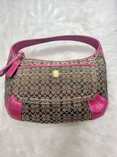 Vintage Coach Small Ergo in Pink