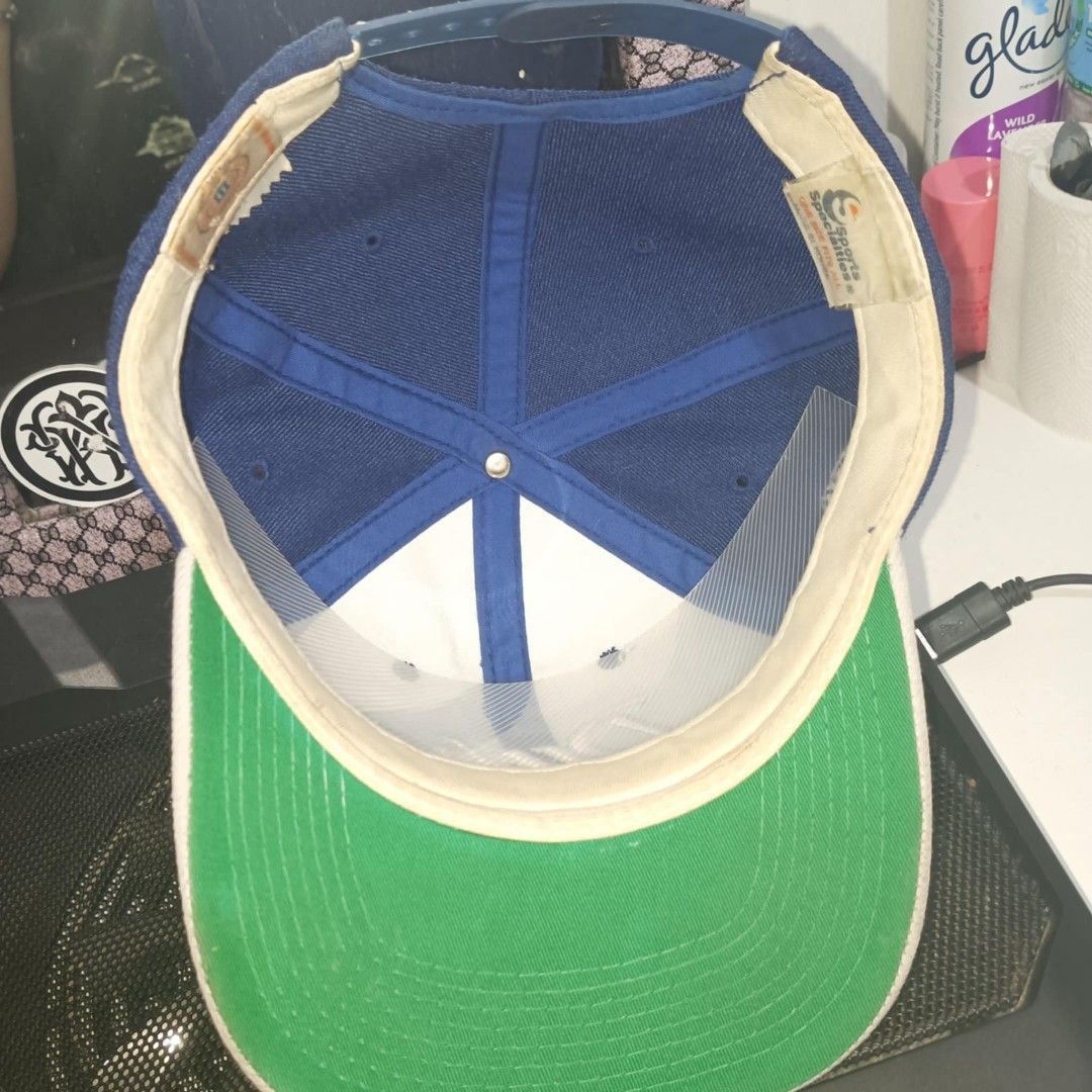 Vintage Duke Blue Devils Sports Specialties Double Line Script Snapback Hat Cap (Category: Caps & Hats) located in Makati City. Submitted by young_wise.23 (Listing ID 1364352323, Image 3). Description: all goods.