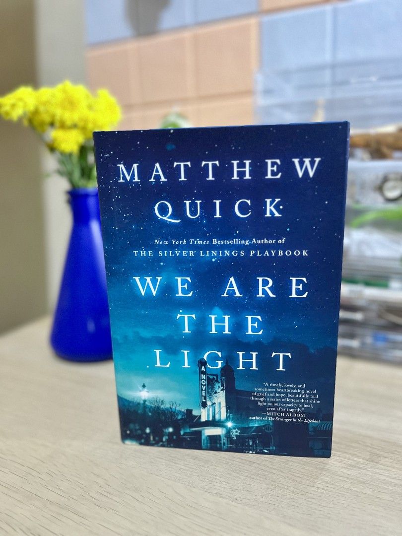 We Are the Light by Matthew Quick [BRANDNEW & HARDBOUND] (Category: Storybooks) located in Quezon City. Submitted by winterhess (Listing ID 1364248726, Image 1). Description: LIFE IS FULL OF GUARDIAN ANGELS. Lucas Goodgame lives in Majestic, Pennsylvania, a quaint suburb that has been torn apart by a recent tragedy. Everyone in Majestic sees Lucas as a hero—everyone, that is, except Lucas himself. Insisting that his deceased wife, Darcy, visits h