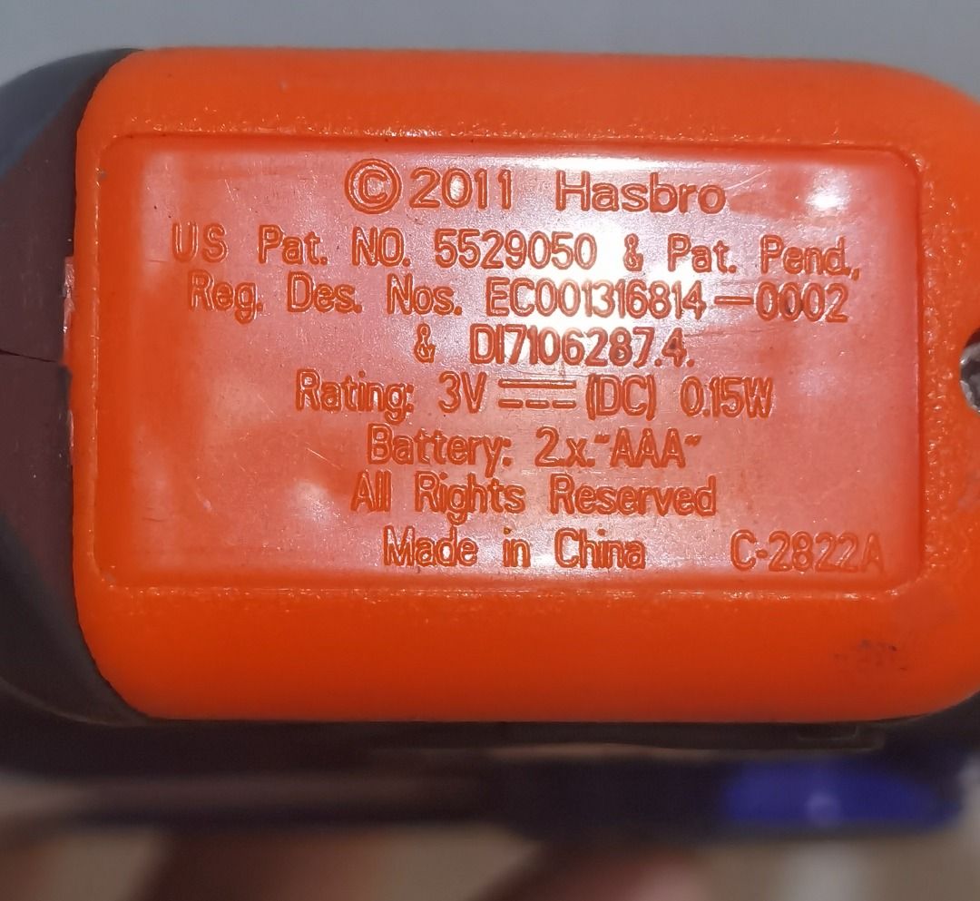 2011 Hasbro * Nerf * N-Strike Elite * FireStrike (Category: Action & Battle Toys) located in Taguig. Submitted by kalabasza (Listing ID 1364520385, Image 2). Description: 📌 This is a preloved item. Please manage your expectation. 📌 Actual item posted. 📌 Item is in good condition. Working well, pati Light Beam. 📌 Product Color may slightly vary due to Photographic Lighting. 📌 Location: Taguig 📌 MOP: GCash. Payment first before ship. 📌 MOD: 