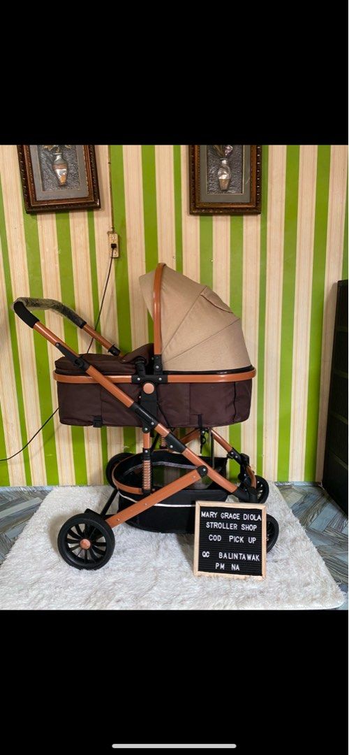 2in1 bassinet stroller (Category: Strollers) located in Manila. Submitted by gracediola_18 (Listing ID 1364521613, Image 2). Description: cod or pick up qc balintawak.
