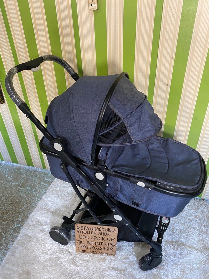 2in1 bassinet stroller brandnew (Category: Strollers) located in Manila. Submitted by gracediola_18 (Listing ID 1364525933, Image 2). Description: cod or pick up qc balintawak .