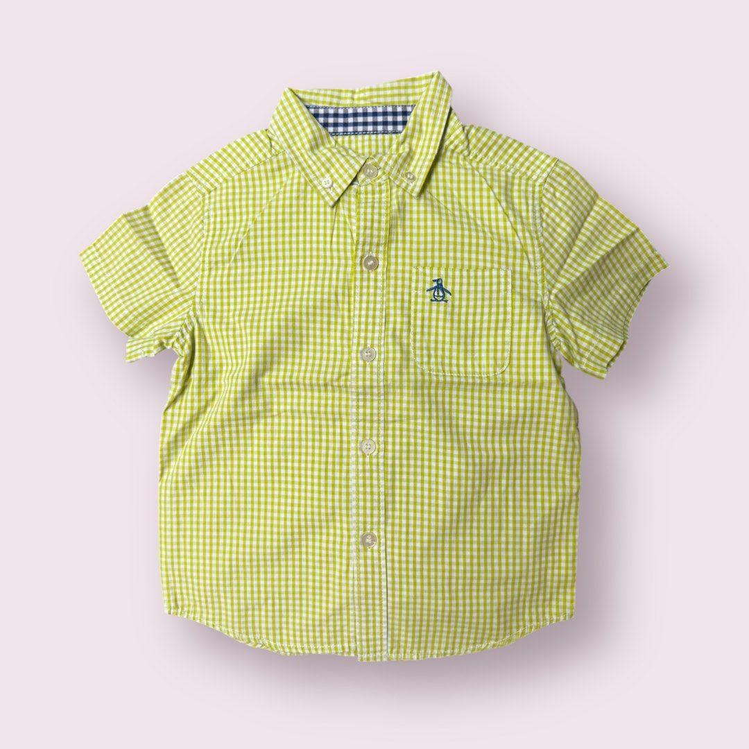3 Assorted Kids Collared Shirts (Category: Babies & Kids Fashion) located in Quezon City. Submitted by valll (Listing ID 1364419722, Image 3). Description: 🛑Click and READ all product details. 📍3 Assorted Kids Collared Shirt 4yo 📍Brands of the items: H&M (Yellow Top) Osh Kosh (Navy Top) Penguin (Yellow Green Top) 📍Size: 4yo kids 📍PHP 550 📍Condition: Well Used. 📍First owner. 📍Handwashed. Sun dried. 📍Never machine-washed and never machine 