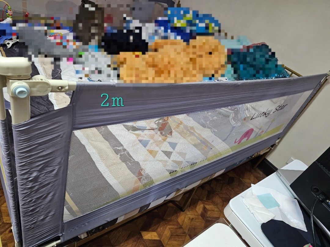 Adjustable Baby Playpen Fence (Category: Infant Playtime) located in Manila. Submitted by un.hoarding.momma (Listing ID 1364430167, Image 3). Description: Adjustable Baby Playpen Fence for King Size Bed, check photos for measurements. READ FIRST, SAVE OUR TIME ❌️PASS SA BARAT, WILL NOT REPLY ❌️Scammer/s maryjoyy7378 aka. Mary Ann Tan will post her chat on all items for reference ❌️No Rushing ❌️Lalamove COD ✅️PAYMENT FIRST ONLY #2025declutter 📍Lo