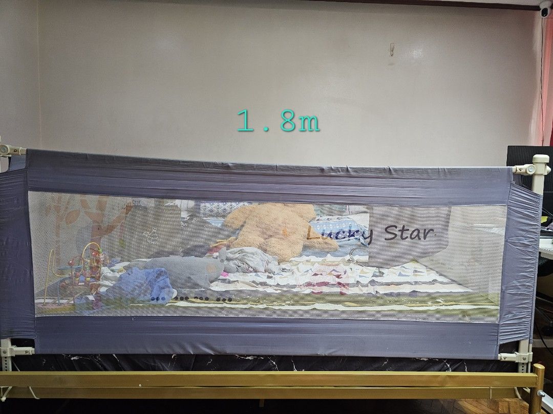 Adjustable Baby Playpen Fence (Category: Infant Playtime) located in Manila. Submitted by un.hoarding.momma (Listing ID 1364430167, Image 1). Description: Adjustable Baby Playpen Fence for King Size Bed, check photos for measurements. READ FIRST, SAVE OUR TIME ❌️PASS SA BARAT, WILL NOT REPLY ❌️Scammer/s maryjoyy7378 aka. Mary Ann Tan will post her chat on all items for reference ❌️No Rushing ❌️Lalamove COD ✅️PAYMENT FIRST ONLY #2025declutter 📍Lo