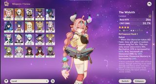 AR31 UNSET ALL VARESA + ARLECCHINO GENSHIN IMPACT STARTER ACCOUNT