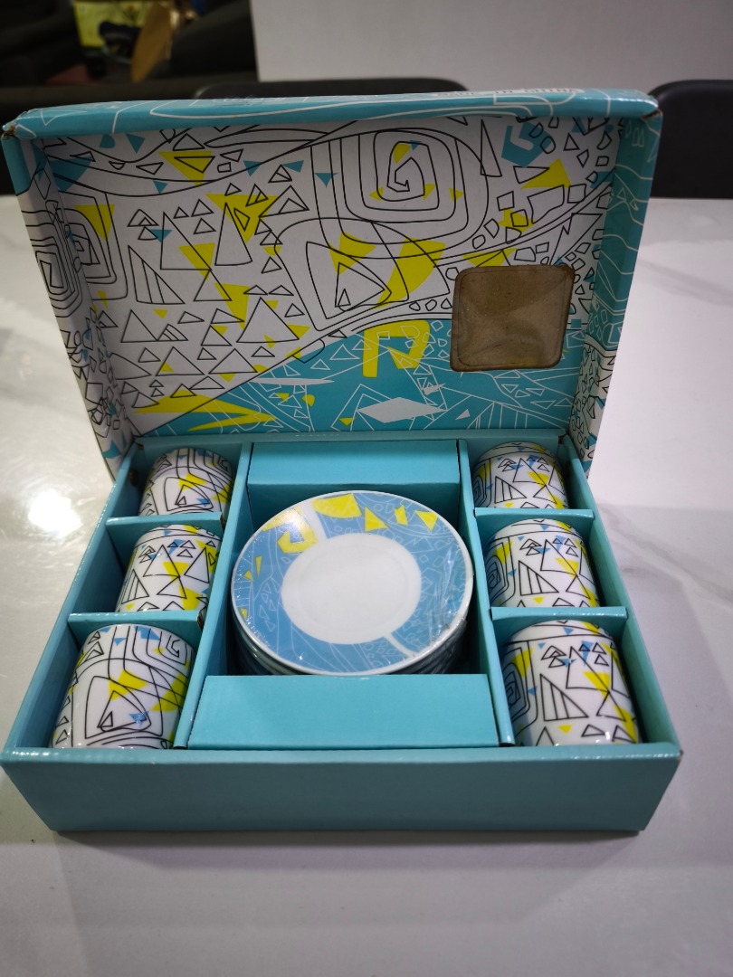 Arabic Style Gawa Cup Set, Furniture & Home Living, Kitchenware ...