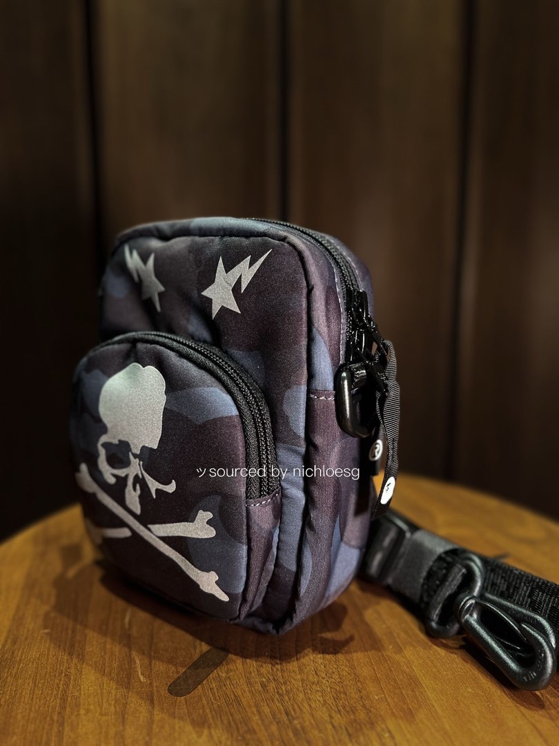 BAPE X MMJ 】SKULL CAMO MINI BAG 15TH | bape.com