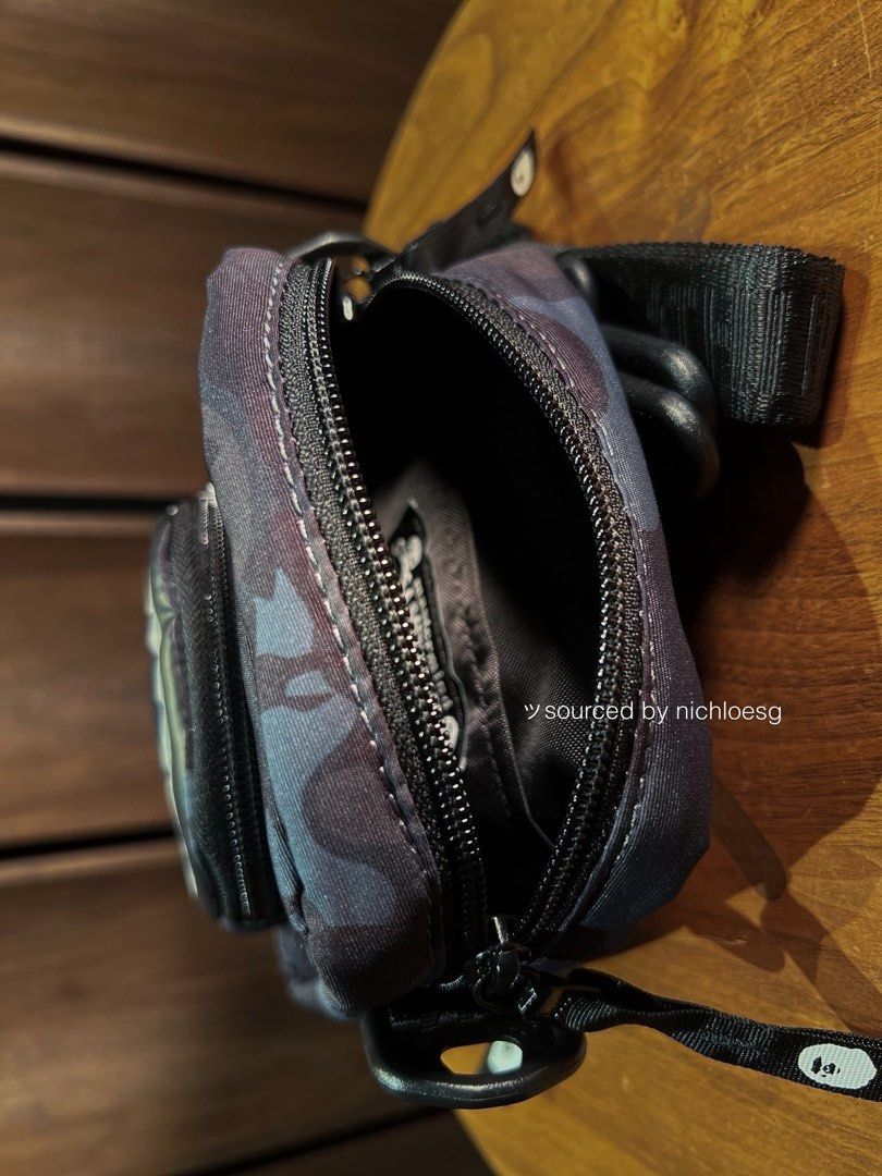 BAPE X MASTERMIND JAPAN MMJ SKULL CAMO SHARK MINI BAG, Men's
