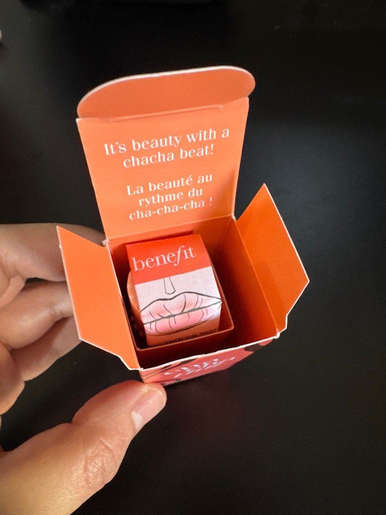 Benefit Cha Cha Tint (Category: Makeup) located in Makati City. Submitted by frequent.flyer (Listing ID 1364492517, Image 2). Description: Bnew, never used. This is extra. .