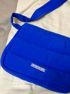 Beyond The Vines Poofy Bag (Cobalt Blue)