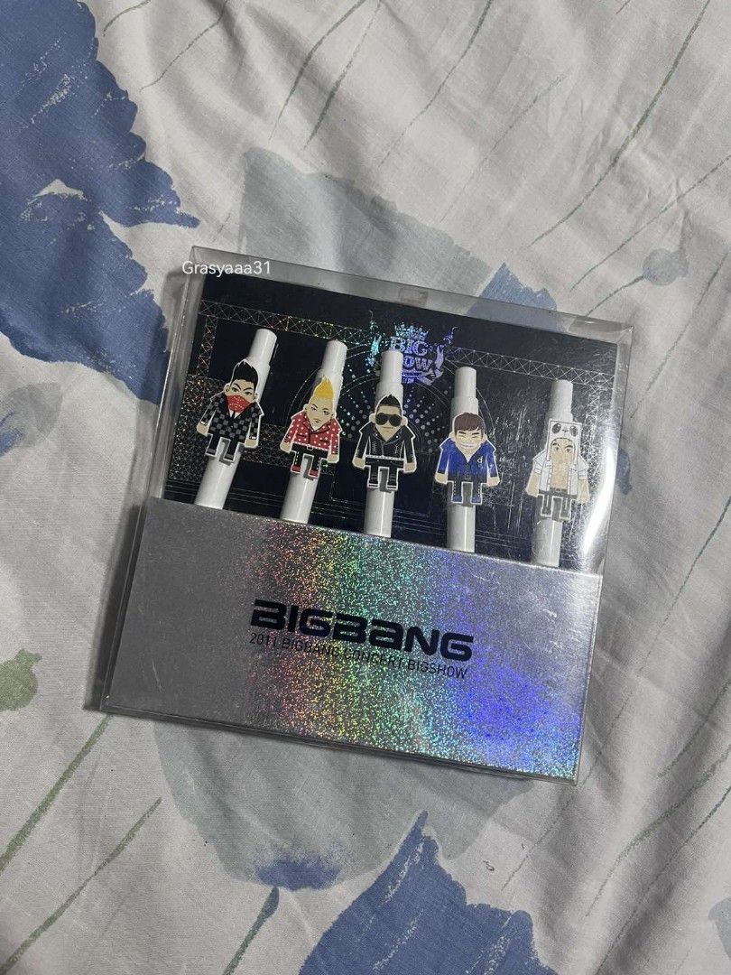 Bigbang Bigshow Pen (Category: Stationery & School Supplies) located in Naic. Submitted by grasyaaa31 (Listing ID 1364568028, Image 1). Description: Price is negotiable ❌❌NO TO LOWBALLERS ❌❌.