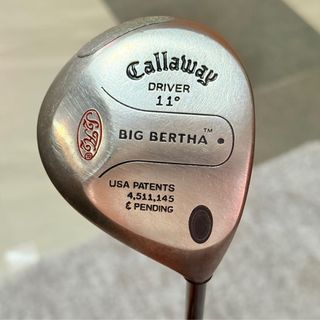 CALLAWAY BIG BERTHA 11 degrees Golf Driver S2H2 RCH60 Aldila Graphite Shaft Regular Flex R - PreOwned