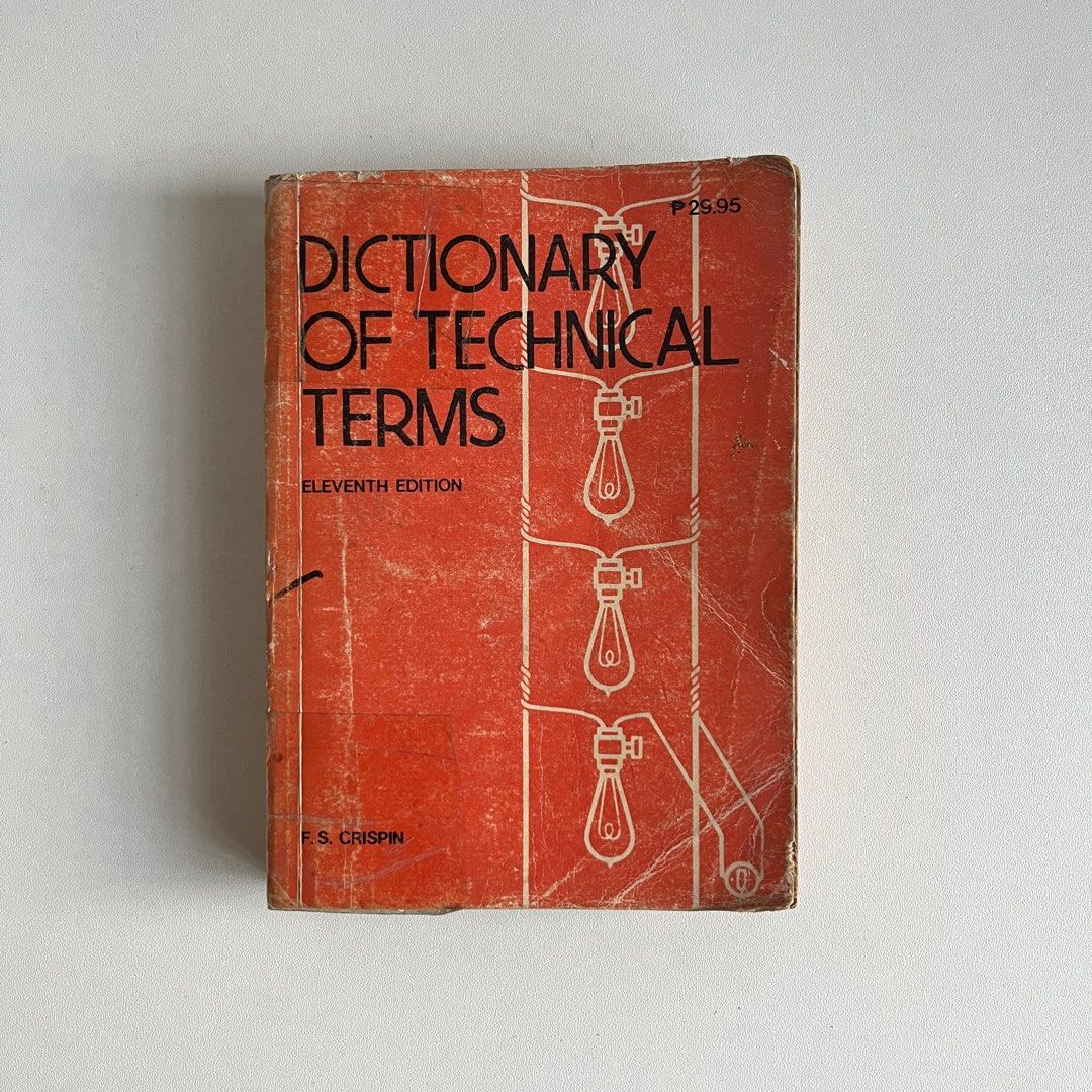 Dictionary of Technical Terms (Category: Textbooks) located in Angeles City. Submitted by ingosstuff (Listing ID 1364525192, Image 1). Description: Selling some of my dad’s books. Visit my profile to see more. Buy 2, get a freebie. Meet-up or delivery. Payment via GCash or any banking app..